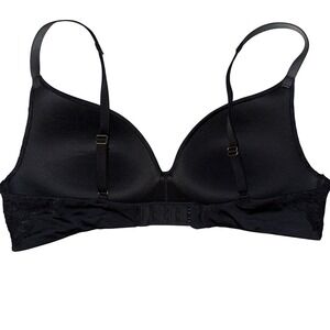 Soma Black Stunning Wireless Lace Push Up Bra‎ 34B